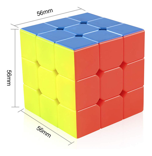 D-fantix Cyclone Cubo Magico Velocidad 3 X 3 X 3 Mmg