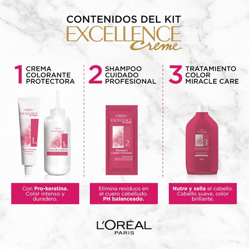  Tintura Permanente Excellence Extra Profundos Loreal Paris Tono 810 Rubio claro profundo