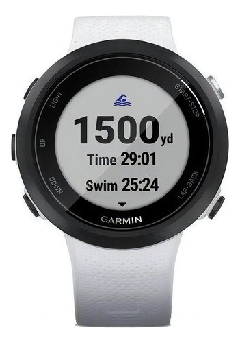 Smartwatch Garmin Swim 2 1.04" caixa 42mm  branca, pulseira  branca