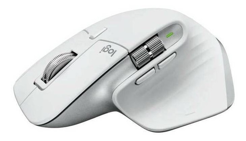 Imagen 1 de 5 de Mouse inalámbrico recargable Logitech  Master Series MX Master 3S gris pálido