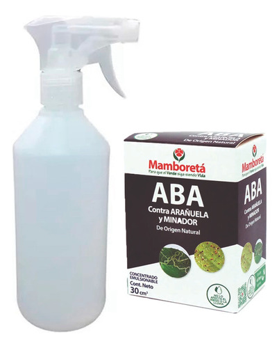 Pulverizador Profesional 1lt Insecticida Mamboreta Aba 30cc