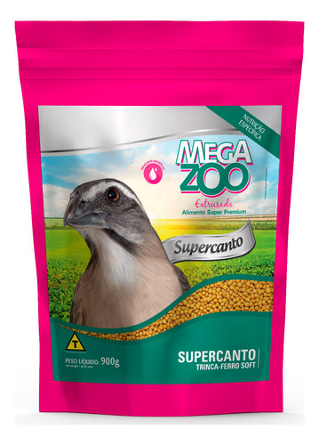 Trinca Ferro Super Canto 900g Megazoo Pixarro Bico De Ferro