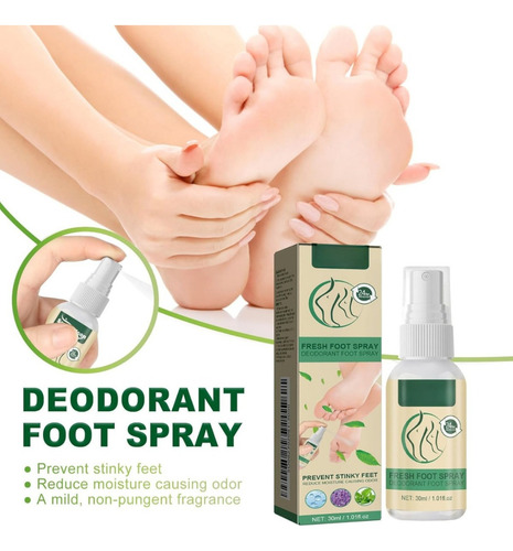 Spray Para Pies Sudorosos, Antitranspirante