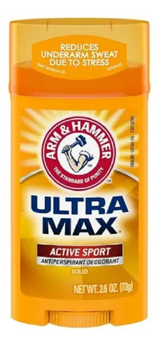 Desodorante Antitranspirante En Barra Arm & Hammer Ultra Max