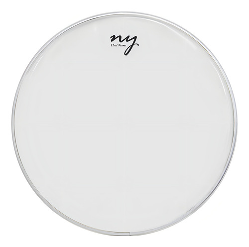 Kit 20 Peles Leitosas Translucidas Para Bateria 14 New York Cor Branco