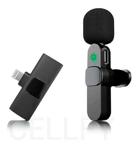 Microfone De Lapela Sem Fio Celular Smartphone Plug And Play