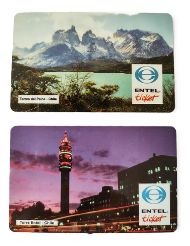 Tarjeta  Telefónicas Entel 1998 De Colección 