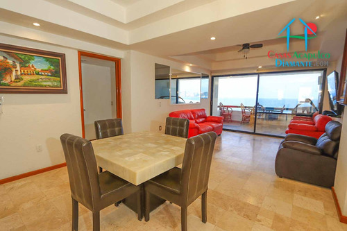 Cad Torre Uno 905. Terraza Con Vista Frontal Al Mar