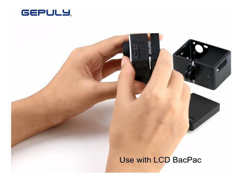 Carcasa Para Gopro Hero4 Hero3 Hero 3 Lcd Bacpac Tension