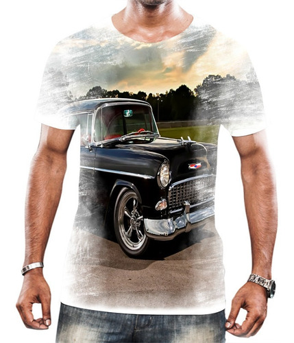 Camisa Camiseta Carros Clássicos Antigos Bel Air De Luxo 1