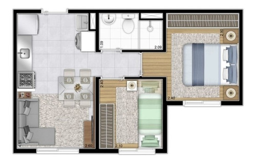 Imagem 13 de 14 de Apartamento - Ap03763 - 69428485
