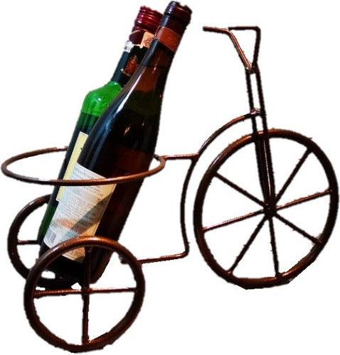 Bicicleta Porta Botellas Macetero Adorno