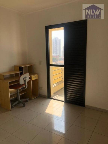 Apartamento Com 3 Dormitórios Para Alugar, 100 M² Por R$ 2.000,00/mês - Vila Dom Pedro I - São Paulo/sp - Ap2897