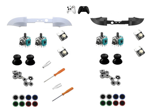 2 Kit Reparo Rb Lb Botão T8 Para Controle Xbox Series S 1914