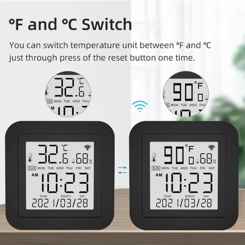 Control Remoto Wifi Smart, Mide To Y Humedad Nexxt-ozom-tuya