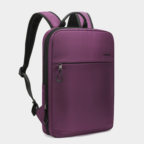 Mochila Tigernu Ejecutiva Para Notebook Morado T-b9013