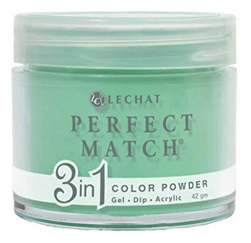 Esmalte - Lechat Perfect Match 3 En 1 Polvo - Lily Pad, Verd