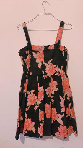 Vestido De Terciopelo Negro Enagua
