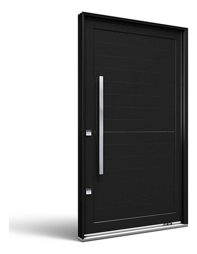 Porta Pivotante De Aluminio Com Puxador De 1 Metro Wt