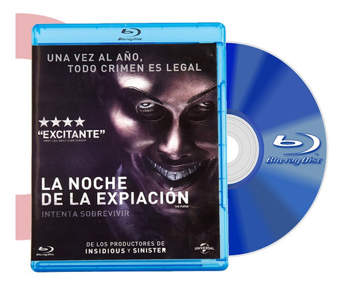 Blu Ray Purge 1: Noche De Expiacion