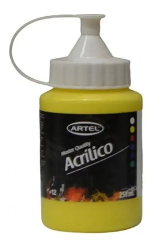 Acrílico Artel 250ml - Coleccion Completa Color Amaril cad limon772