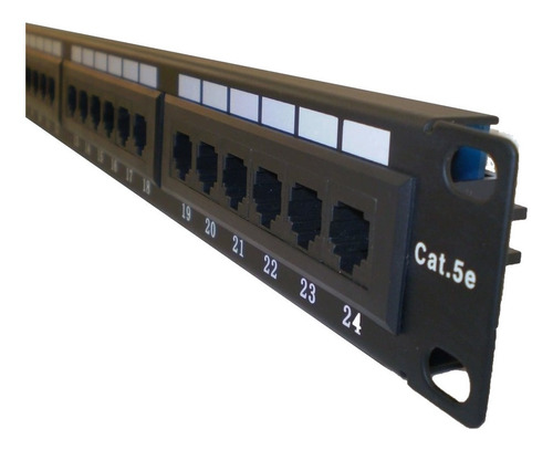 Imagen 3 de 3 de Patchera Patch Panel Categoria 5 24 Puertos Marca Prosoft