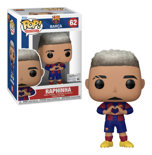 Raphinha Funko Pop 62 Barcelona Barca Original Football