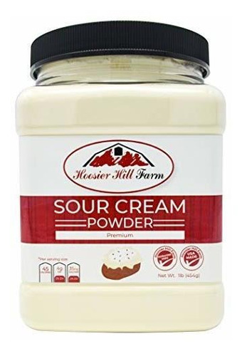 Polvo De Crema Agria Hoosier Hill Farm, 454g (1 Paquete)