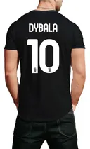 Comprar Remeras Juve Algodón Fan 10 Dybala 9 Morata 22 Chiesa Etc