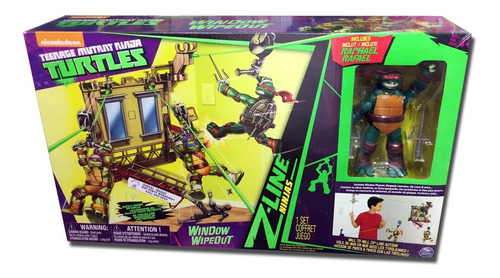 Teenage Mutant Ninja Window Wipeout Z Line Ninjas Raphael