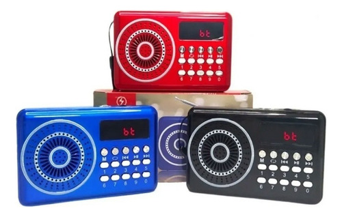 Mini Rádio Digital Bluetooth Fm Usb Micro Sd Altomex Jd-32 110v/220v