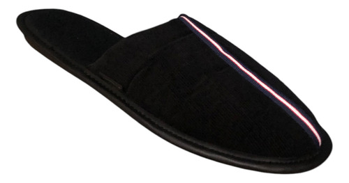 Pantufla Franja Caballero Negro Calzatura By Stahl, 16005