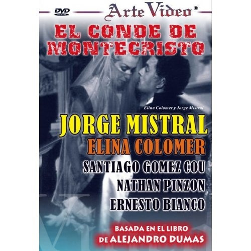 El Conde De Montecristo - Jorge Mistral - Dvd Original