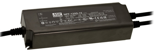 Driver Led 12v 120w Ip67 Com Pfc,npf-120d-12be,meanwell