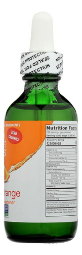 Sweetleaf Stevia Líquida Sabor Vainilla Y Naranja Endulzante