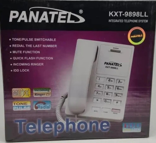 Teléfono Fijo De Casa Oficina  Kxt- 9898ll