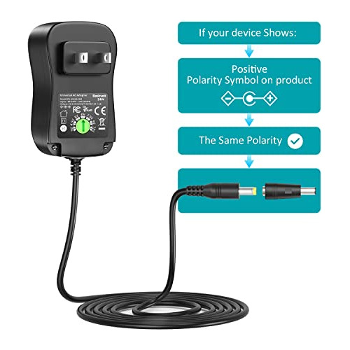 Adaptador Universal Ac/dc Basicvolt De Conmutación Múltiple