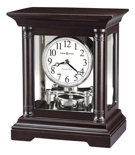 Howard Miller Cassidy Mantel Clock 635-198  Acabado Café Ne