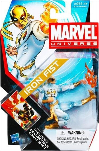 Marvel Universe Iron Fist con uniforme blanco 006