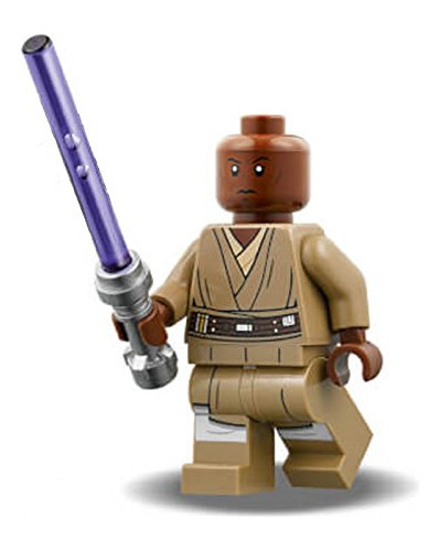 Minifigura Lego Star Wars: El Maestro Jedi Mace Windu (2018)