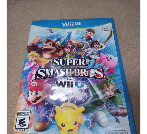 Super Smash Bros Para Nintendo Wiiu (no Wii) 