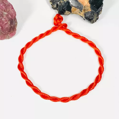 Pulsera De Niño Es Protección Para El Mal De Ojo Hecha A Mano Con Hilo Rojo