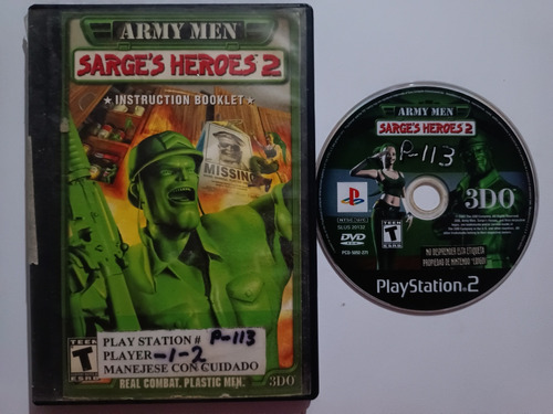 Army Men Sarge's Heroes 2 Playstation 2