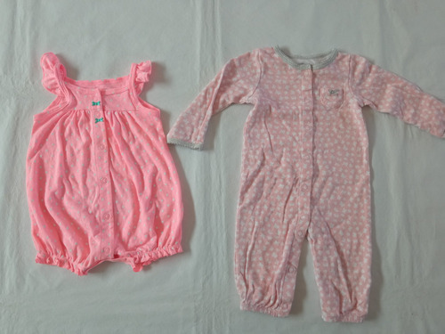 Pijama Enterito Dormilón Body Beba 3 Meses Carters Algodón 