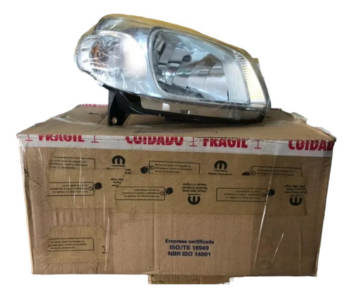 Farol Fiat Uno 2012 A 2015 Novo Original Direito