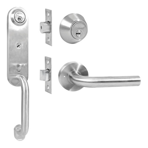 Imagen 1 de 2 de Cerradura Entrada De Gatillo De Acero Inoxidable Proforza