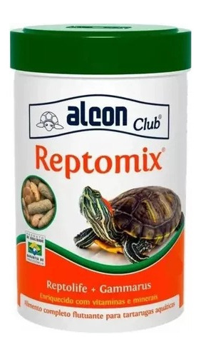 Alcon Reptomix 15g Ração E Camarão P/ Tartarugas Aquaticas