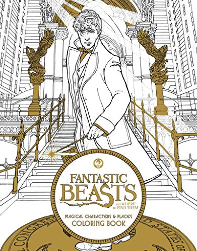 Libro Fantastic Beasts And Where To Find Them Coloring B De