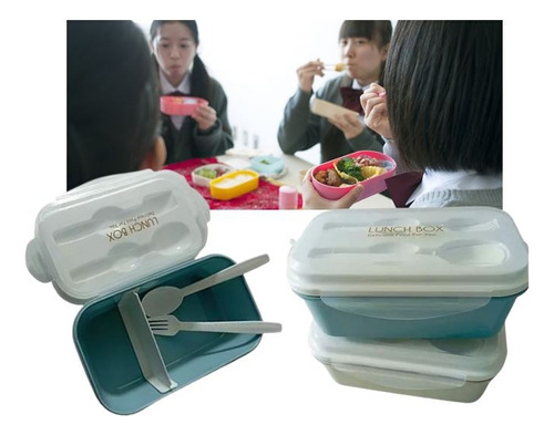 Tapper Lonchera Para Microondas 2 Divisiones Lunch Box