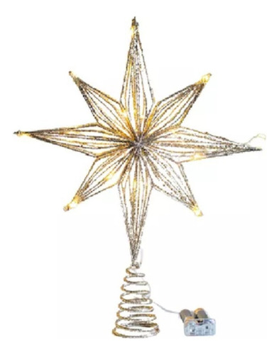 J Lámpara Led Con Forma De Estrella Para Árboles De